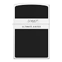 Smoke King Ultimate Justice Silver Classic Windproof Lighter (Zorro Original) Metal Retro Ignition Wheel Lighter for Camping, EDC, Fireplaces – Fuel Not Included