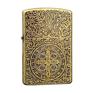 smoke king unique gold pocket lighter gold zorro original