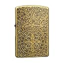 Smoke King Unique Gold Pocket Lighter (Gold) Zorro Original