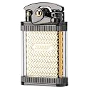 Smoke King Windproof Rock Arm Black Kerosene Lighter – Transparent Fuel Tank | (Zorro Original) Metal Retro Ignition Wheel Lighter for Camping, EDC, Fireplaces – Fuel Not Included