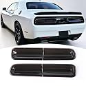 Smoked Rear Tail Lights Covers Trim for Dodge Challenger 2015-2023