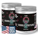 Smoking Gun Edible NON-toxic Bubble Mixture for Cocktail - (2 x 8oz), Wood Smoke Infuser and Smoker Machine Accessory - Cold Smoke for Drinks - Pack of 2 - made in USA