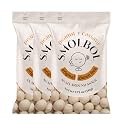 SMOLBOL Roasted Peanut in a Crunchy Cassava Crust | Lightly Salted | Gluten-Free Snack | Plant Protein Snack | Small Peanut Balls | Ovinhos de Amendoim | Cacahuates con Yuca | 1.75 Ounce (Pack of 3)