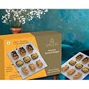 SMOOR Assorted Artisanal Delight - 9pcs |Premium Sweets Gift Box | Luxury Gift Hamper For Birthday,Anniversary,Mother's Day,Christmas,New Year &amp; Special Occasions | 216g