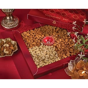 smoor dry fruit premium gift hamper  luxury chocolate gift hamper for birthdayanniversarymother39s daydussehradiwali amp special occasions  400g pack of 1