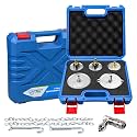 SMOTIVEPRO 5-Piece Master Cylinder Adapter Set, Aluminum Alloy