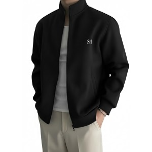 SMOWKLY Mens Winter Bomber Jacket Premium