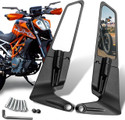 SMOXY Manual Rear View Mirror For Yamaha, Honda, Suzuki, BMW, Universal For Bike Universal For Bike