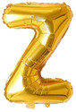 SmsTraders Solid Color Alphabet (Z) 3d Foil Letter Balloon Letter Balloon