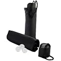 Smuggle Mug BoozeBrella Umbrella Flask | 9 oz Disguised Flask | Convenient &amp; DIscreet Hidden Alcohol Flask | Looks and Feels Real | Great For Concerts &amp; Sports (Black)