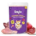 Smylo Natural Healthy Kitten Wet Food (2-12 Months) 70g x 12 Packs | Chicken, Liver and Pomegranate | for Healthy Skin &amp; Coat, Supports Digestion | Grain Free, No Preservatives or by-Products