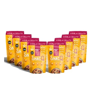 snacq berries amp nuts granola 40g pack of 8