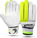 Snaga New School Cricket Batting Gloves R/H Gloves Yellow For Boy Batting Gloves (Yellow)