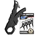 SNAIL TRAIL 4.6'' Fish Lip Gripper, Fishing Grabber Tool for Scale Clamp