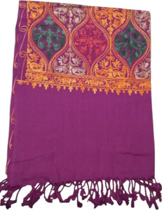 snandco pashmina wool embroidered men shawl