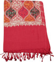 SNandCo Pashmina, Wool Embroidered Men Shawl