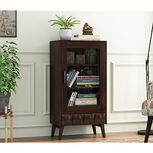 solid sheesham wood book shelf with racks storage library bookshelf  wooden book cabinet office amp home living room bookcases furniture large bbslf-walnut4
