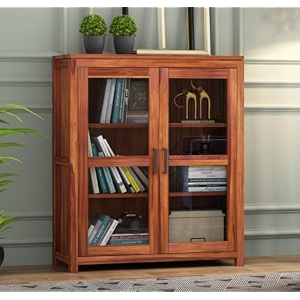 snap furniture solid sheesham wood book shelf with racks storage library bookshelf  wooden book cabinet office amp home living room bookcases furniture large bbslf-honey1
