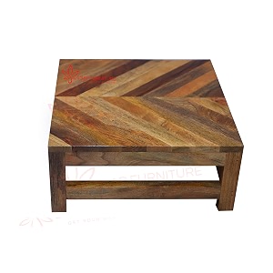 solid sheesham wood stylish multi-use stoolend tablebedside table for home living room