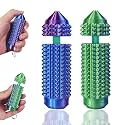 SnapMorph3.1 Little Ouchies Fidget Toys - Long-Lasting Spinning Pain Stim Toy for Anxiety & Stress Relief, Fidget Toys for Adults Teens, Pain Relief Fidget Tool,2PCS Green+Purple