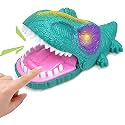 Snappy Dinosaur Dentist Classic Bite Finger Game Dino Toy Funny Family Party Tabletop Board Game with LED Light and Sound