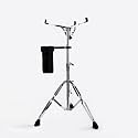 Snare Drum Stand, Extended Height Stainless Snare Stand (1" Pipe)