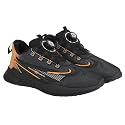 Snatch Auto Lace-Up Sports Shoes for Men| Stylish Printed Fabric Upper | Lightweight EVA Sole | No-Tie Comfortable Fit Sneakers | Trendy Footwear for Gym, Travel &amp; Daily Use