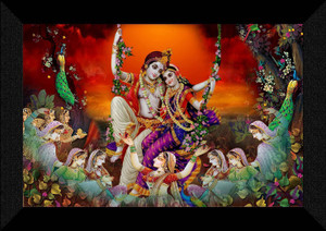 sndart radha krishna wall decoration items marble red