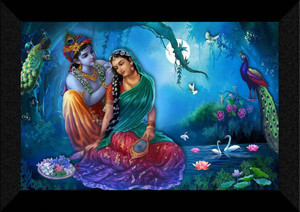 sndart radha krishna wall decoration items gold