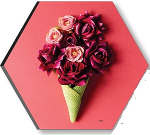 sndart modern art wall decoration items pack of 3 gold