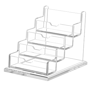 sndia 6 tier visiting business card holder display stand