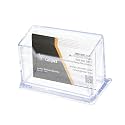 SNDIA 1-Tier Acrylic Visiting Business Card Holder Display Stand
