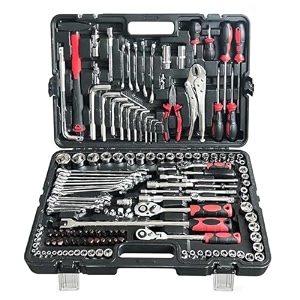 sne 150 pcs 1234 3834 1434 socket wrench spanner tools box set mechanic socket set wrench auto repair tools