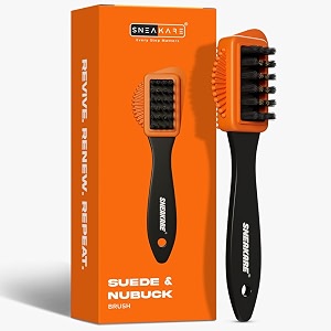sneakare 4x suede craft brush all-in-one 4-way suede cleaning brush