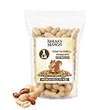 Sneaky Mango Raw Peanuts in Shell - 1 Pound – All-Natural Food for Squirrels, Deer, Birds, and Other Wildlife Animals – Grown in the USA for Healthy Nutrition