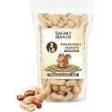 Sneaky Mango Raw Peanuts in Shell - 2 Pounds – All-Natural Food for Squirrels, Deer, Birds, and Other Wildlife Animals – Grown in The USA for Healthy Nutrition