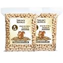 Sneaky Mango - Raw Peanuts in Shell - 2 x 6 LB Bundle – All-Natural Food for Squirrels, Deer, Birds, and Other Wildlife Animals – Grown in the USA for Healthy Nutrition - 12 Pound Total
