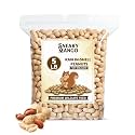 Sneaky Mango Raw Peanuts in Shell - 5 Pounds – All-Natural Food for Squirrels, Deer, Birds, and Other Wildlife Animals – Grown in the USA for Healthy Nutrition