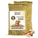 Sneaky Mango - Raw Peanuts in Shell – 50 Pound - All-Natural Food for Squirrels, Deer, Birds, and Other Wildlife Animals – Bulk Wholesale Bag – Grown in The USA for Healthy Nutrition