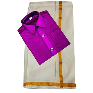 Boys Traditional 12 Colours lining Dhotis