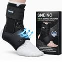 Ankle Brace for Women Men - Ankle Support Brace for Sprained Ankle,Ankle Stabilizer for Achilles,Tendon,Sprain,Injury Recovery,Lace up Ankle wrap for Running,Basketball,Volleyball
