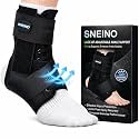 Ankle Brace for Women Men - Ankle Support Brace for Sprained Ankle,Ankle Stabilizer for Achilles,Tendon,Sprain,Injury Recovery,Lace up Ankle wrap for Running,Basketball,Volleyball
