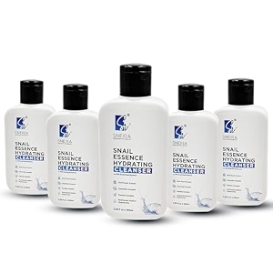 snail essence face wash 100 mlpack of 5 with 96 mucin  hydrating cleanser for glowing skin amp deep moisture  suitable for all skin types