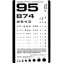 SNELLEN Pocket Eye Chart - Eye Test