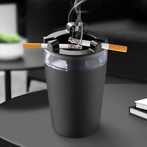 ashtray with water tank outdoor portable smell proof smokeless ash tray for car indoor courtyard terrace desktop office smoking ash tray smokeless ash tray car ashtray with lid