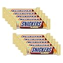 Snickers Almond Filled Chocolate Bar | Loaded with Crunchy Almonds &amp; Caramel | Irresistibly Nutty Chocolate Bar | 40g | Pack of 10
