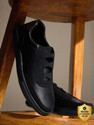 Snitch Black Solid Sneakers Sneakers For Men