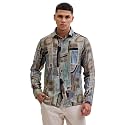 SNITCH Casual Wear Full Sleeve Textured Abstract