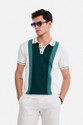 Snitch Colorblock Men Polo Neck Multicolor T-Shirt