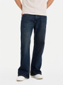 Snitch Flared Men Dark Blue Jeans